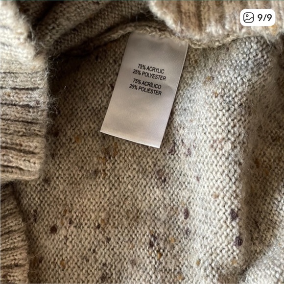 Weatherproof Men's Sweater with Yellow and Black Pattern - Picture 8 of 8